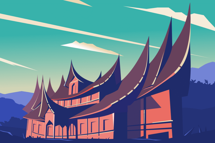 Rumah Gadang (Karya Fauzan/Pixabay)