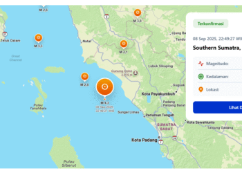 Gambar dicapture dari situs BMKG.go.id