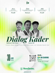 Poster Diskusi Kader : Talkshow Nasional