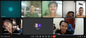 Gambar layar Kegiatan Diskusi Kader : Talkshow Nasional